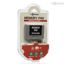 Memoria pak 256 KB para N64 Negro