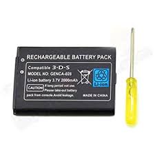 Bateria Recargable para N3DS Negro