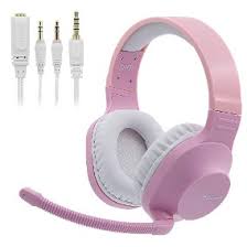 Headset Sades Spirit Rosado