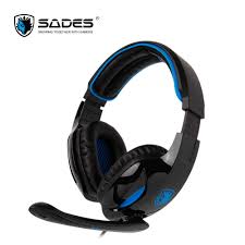 Headset Sades Snuk Negro
