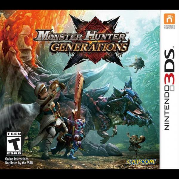 3DS Monster Hunter Generations (** USADO )***