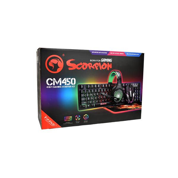 Scorpion 4 en 1 Gaming starter kit CM450
