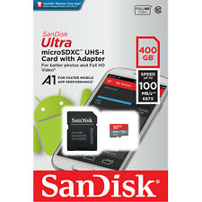 Micro SDHC 400GB Sandisk Ultra Clase 10 Negro