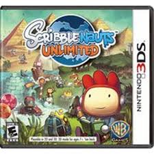 3DS Scribble Nauts Unlimited (**USADO**)
