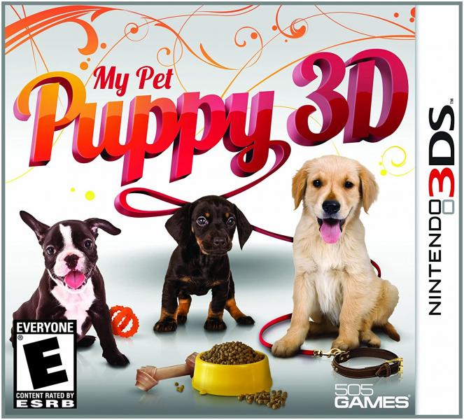 3DS My Pet Puppy 3D (**USADO**)