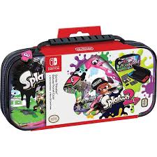 Estuche Deluxe Travel case Splatoon 2 - Nintendo Switch Negro-Estampado