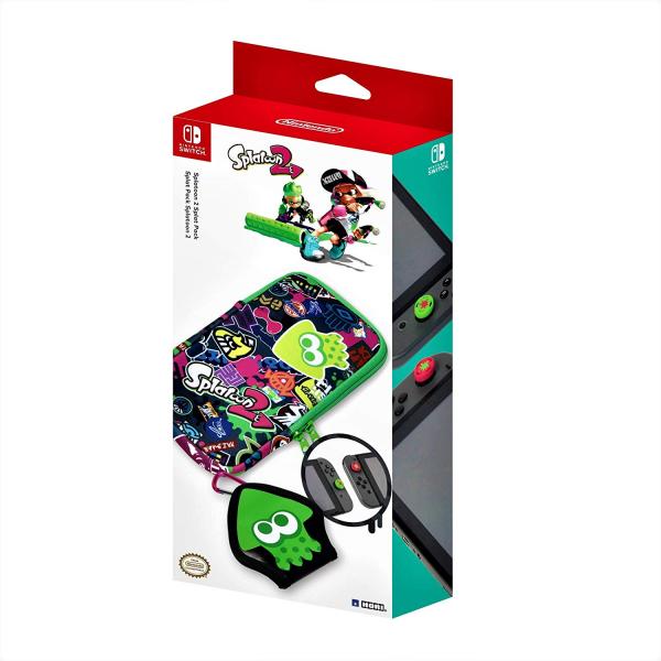 Estuche Splat pack Splatoon 2 - Nintendo Switch Estampado