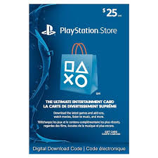 PSN $ 25   Tarjeta de regalo Playstation $25