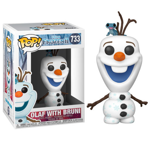POP Frozen II Olaf With Bruni 733