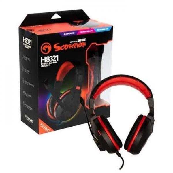 Headset Scorpion (Computadora/Celular) H8321P NEGRO
