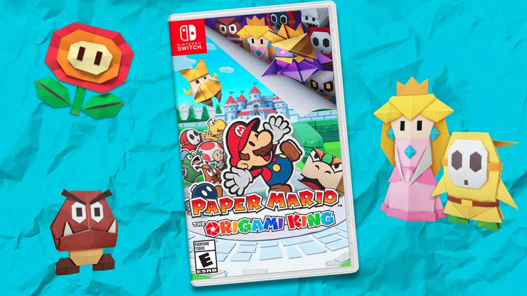 NS Paper Mario Origami King Juego
