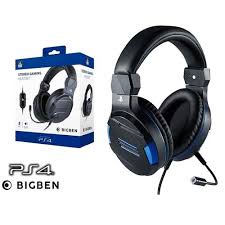 Headset BIGBEN   PS4 original negro-azul