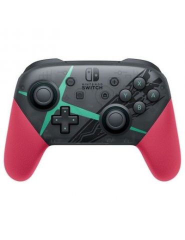 Control PRO Nintendo Switch Xenoblade 2 Edition Negro y rosado