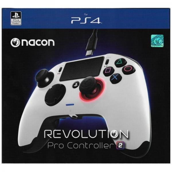 Control PRO NACON Revolucion 2 Blanco  PS4 gris