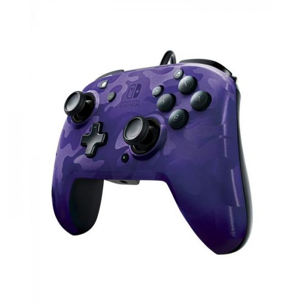 Control Switch Deluxe + Audio Wired Controller PDP Morado