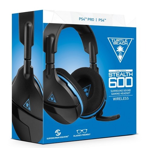 Headset Turtle  Beach EAR FORCE STEALTH  600 wireless  Camuflado Azul   PS4 Negro  -Azul