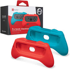 Control Grip para joy-con Hyperkim 2 unidades rojo -azul Negro-celeste/rojo