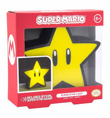 Lampara Super Star  Light paladone peque&ntilde;a sonido amarilla