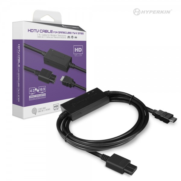 Cable HDMI para N64 / Super nes i  Convertidor hyperkim Negro