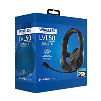 PS4 Headset LVL 50 Wireless  Negro