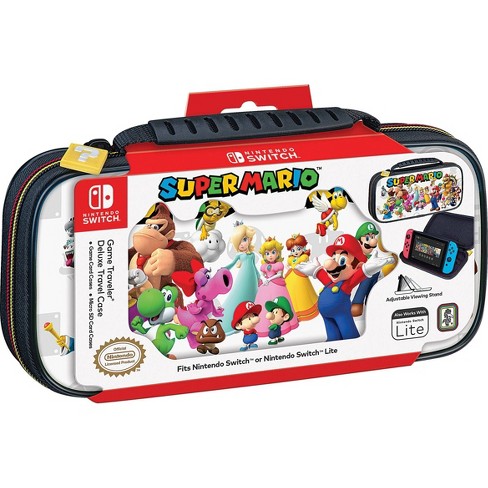 Estuche Deluxe Travel Super Mario- Nintendo Switch Blanco