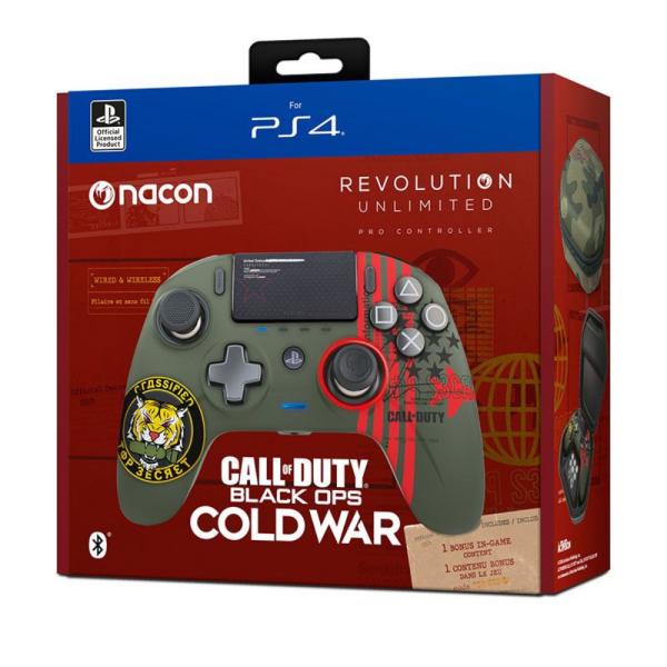 PS4 Control Pro Nacon Revolution Unlimited Cold WAR Gris