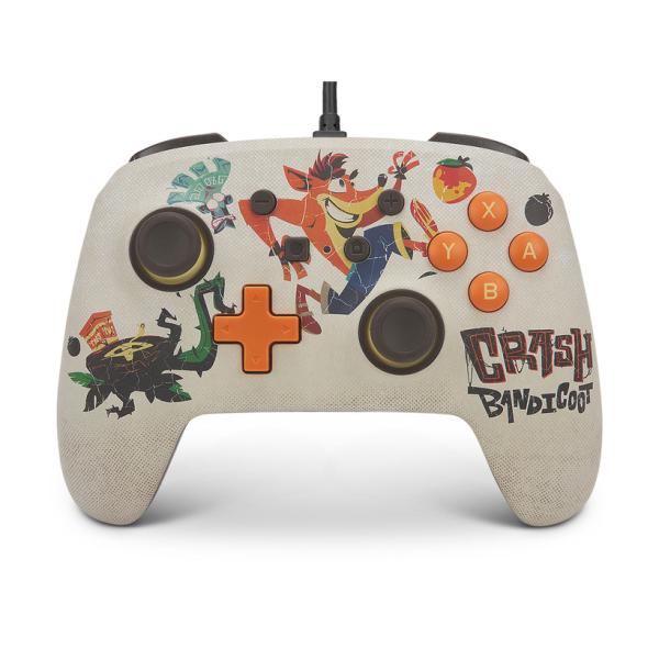 Control Switch powerA Wired Controller  Crash Bandicoot 4 **It&acute;s abot time**