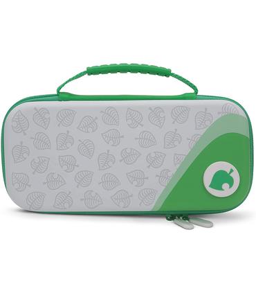 NS Estuche Protection Case animal Crossing Verde/Blanco