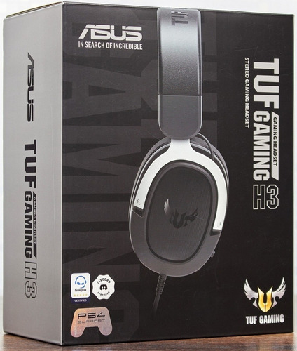 Headset Asus TUF Gaming H3 Negro/gris