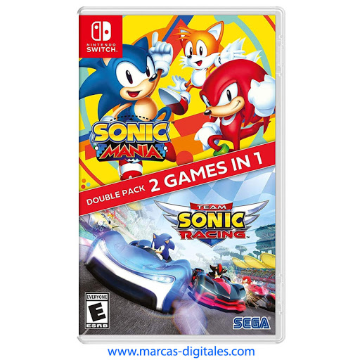 NS Sonic Mania + Team Sonic Racing Juego