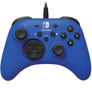 Control Alambrico Nintendo Switch Hori pad Azul