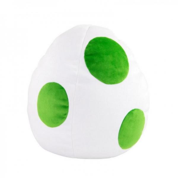 Peluche Yoshi egg grande verde blanco