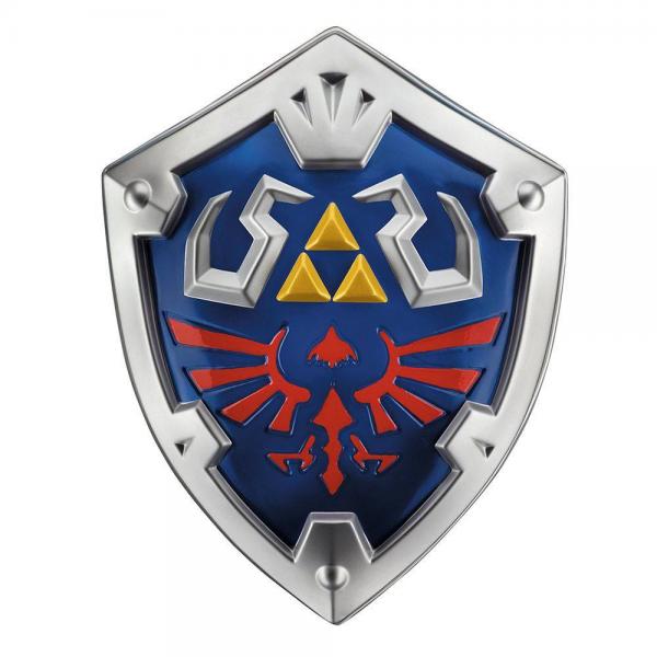 Peluche Escudo Zelda    Grande Azul / Gris