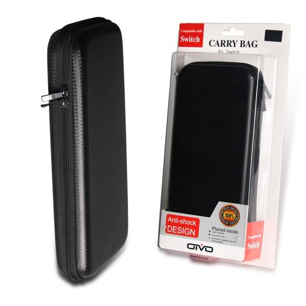 Estuche switch Carry bag ziper Gen&eacute;rico OIVO Negro