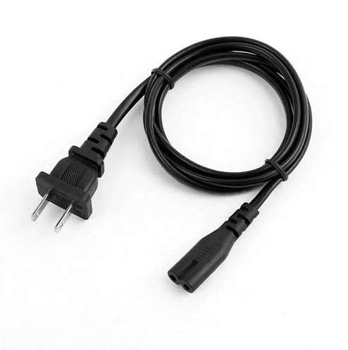 Cable Universal de corriente Gen&eacute;rico PS4, PS3, PS2, PS1/Dreamcast Negro