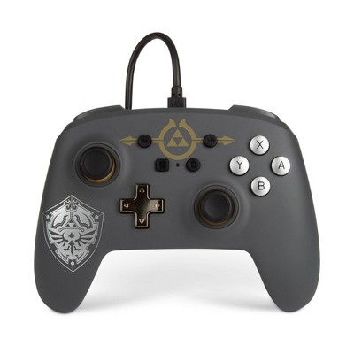 Control Switch powerA Wired Controller  *Zelda* Gris