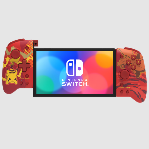 NS Split Pad Pro Pokemon Charizard-Pikachu Rojo