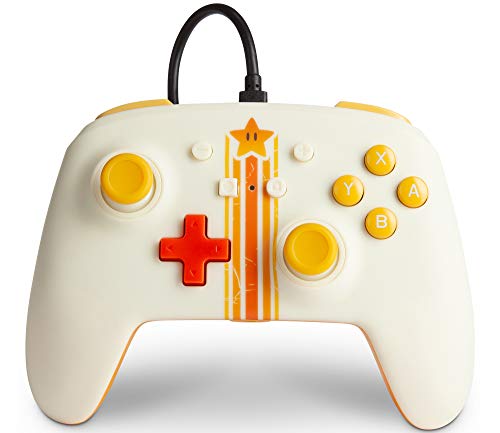 Control Switch powerA Wired Controller  *Super Mario * Amarillo
