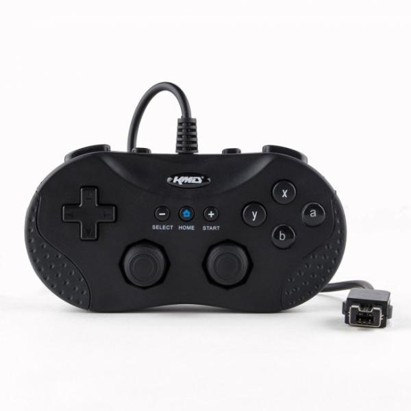 Control cl&aacute;sico Wii / WII U Negro