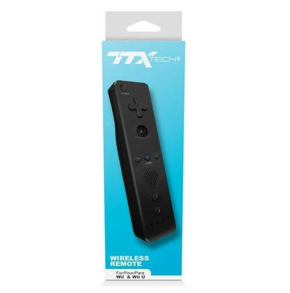 Control Remoto Plus Compatible  para wii y wiiu NEGRO