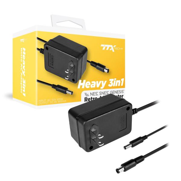 Adaptador de Corriente Universal compatible con NES/SNES/Genesis TTX TECH