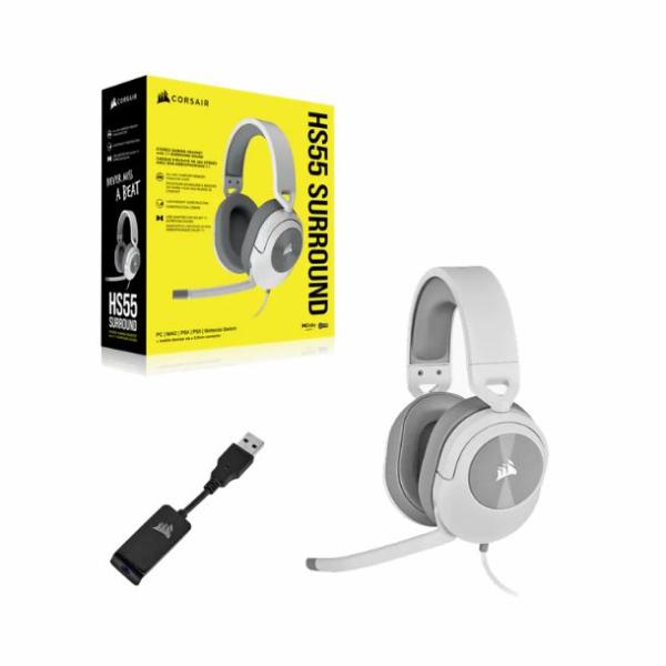 Headset HS55 Surround Blanco