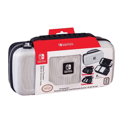 NS Estuche Game Traveler Deluxe System Case Blanco-Negro