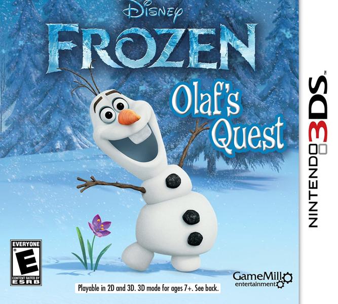 3DS Disney Frozen Olaf&acute;s Quest (** USADO )***