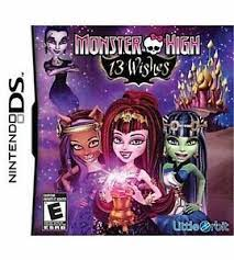 3DS Monster High 13 Wishes (**USADO**)