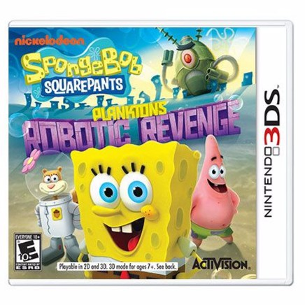 3DS SpongeBob Robotic Revenge (** USADO )***