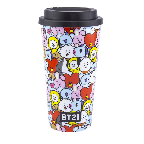 Vaso de viaje BT21 PALADONE Colores