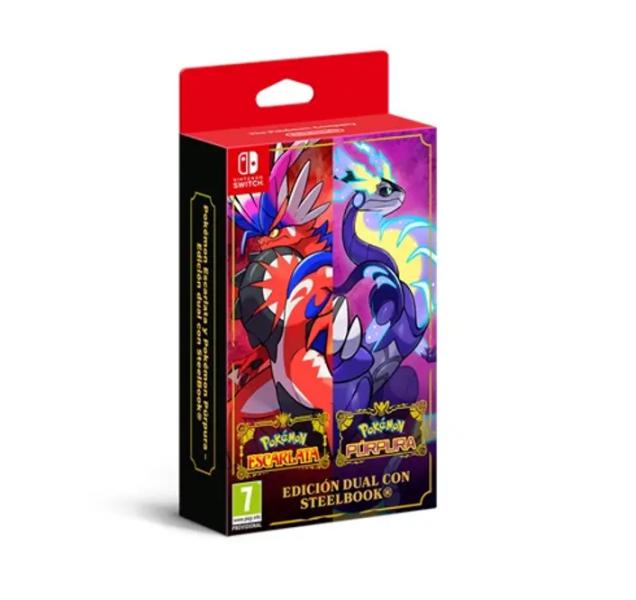 NS Pokemon Escarlata & Pokemon Purpura Double Pack