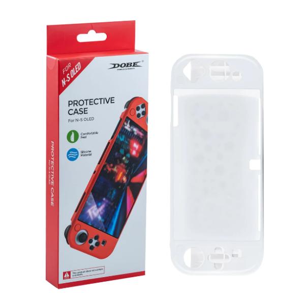 Silicon protector para Nintendo Switch OLED Trasparente