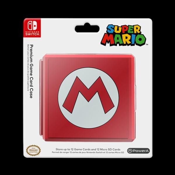 Expansion Card Slot game card NINTENDO SWITCH **Mario** Rojo/blanco